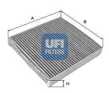 UFI 54.142.00, Filtro de habitáculo psa C5/c3/407/407sw