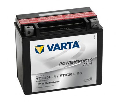 Bateria Varta Moto Funstart 18amp.51801