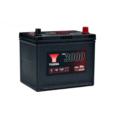 YUASA YBX3205, Bateria de Arranque Yuasa 12v 60ah 540a +d
